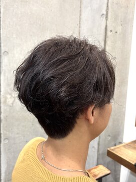 シルフィ(sylph) 刈り上げショート_ニュアンスパーマ