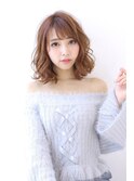 ゆるふわパーマ ナチュラルブラウン