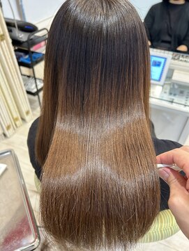 ビス ヘア アンド ビューティー 西新井店(Vis Hair&Beauty) 20代30代40代髪質改善トリートメント艶感ストレート透明感ロング