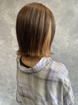 ココカラヘアー プラス(cococara‐hair plus) インナーカラー×抜きっぱなし