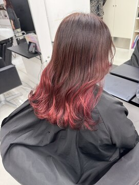 アライブ ハラジュク(ALIVE harajuku) グラデーションカラーバレイヤージュインナーカラー　ryota