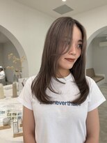 デビュー 沖縄泡瀬店(Debut)&nbsp;ホワイトグレージュ/デジタルパーマ/チェリーブラウン/沖縄市