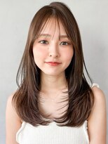デジタルパーマ美髪ミニウルフ前髪似合わせカット#404f0510