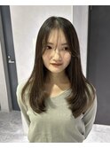 レイヤーカット/ロング/顔まわりカット