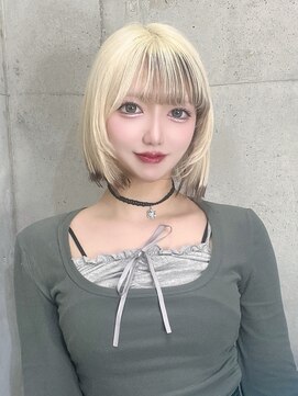 アールイーバイインク 渋谷(Re. by INK.) ウルフカット/レイヤーカット/ブリーチ/髪質改善[渋谷/原宿]