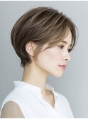 小顔ショート#ショート#ボブ#30代#40代