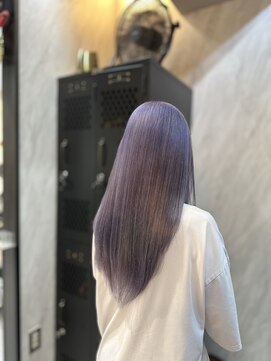ヴァイス 渋谷店(VAICE) アイリスラベンダー/ケアブリーチ/ロング