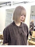 ハイトーン/切りっぱなしボブ/まとまりボブ