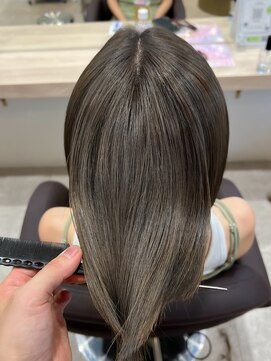 シュク 高円寺(SYUK) ブリーチ/オリーブベージュ/ケアブリーチ【SYUK高円寺】kanna