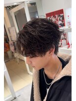 オーシャントーキョー 仙台(OCEAN TOKYO)&nbsp;シャドウパーマ波巻きスパイラルマッシュツーブロック無造作