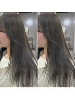 ヴェルダ 池袋店(verda)&nbsp;【verda】ブリーチなしダブルカラーオリーブグレージュ