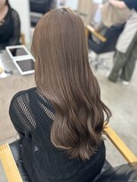 ヴィンスジオ 岐阜駅南(vince gio) ブリーチなしダブルカラー/透明感ブラウン