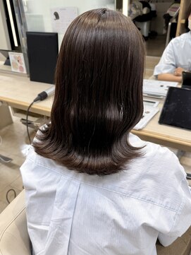 ケンジ 平塚ラスカ店(KENJE) ミディアムヘア/暗めカラー/グランマッシュ/平塚