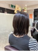 【L by first】自然な丸みの髪質改善