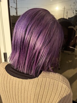 リラシー ヘアーアンドビューティー 龍ケ崎店(RELASY hair&beauty) 【パープルラベンダーカラー】