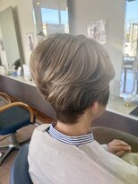 アトリーチェタ 田富店(ATTRICE) 明るい白髪染め/ショート/似合わせカット/50代/60代