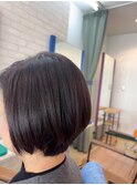 ナチュラル前下がり