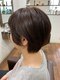 リスタイル(hair space Re:style)の写真/白髪染めでもお洒落に！イルミナで透明感とツヤ [島田/白髪染め/イルミナカラー/白髪ぼかし]