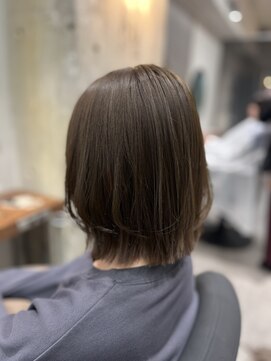 イルダバイグラッシー センター北(iluda by glassi) 外ハネボブ×透明感カラー【中村隆寛】