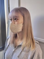 ヴィサージュクオン(VISAGE Quon)&nbsp;ミルクティーストレートレイヤー