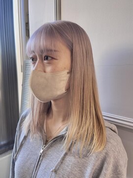 ヴィサージュクオン(VISAGE Quon) ミルクティーストレートレイヤー