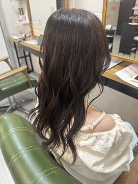 エマ 浦上駅前店(EMMA) 透明感ケアカラー×地毛風ブラウン