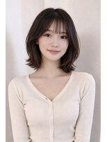 ローネス 銀座(LONESS)&nbsp;くびれるレイヤーボブグレージュレイヤーカット銀座春ヘア