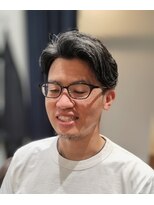 トレバー(Trever)&nbsp;センターパートツーブロ