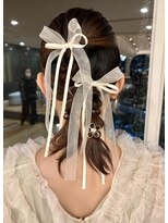 ベニス 船橋(VENICE)&nbsp;結婚式　ヘアセット