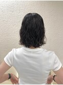 夏のセットが楽になるボブパーマ