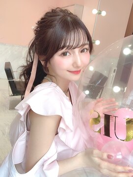 ルイ(LOUIS) 【LOUIS】ブリーチなしで叶うミルクティーラテ×アイドル前髪