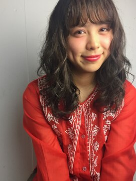 クリアーオブヘアー 栄南店(CLEAR of hair) 【CLEAR】フリンジバング×セミウェットミディ