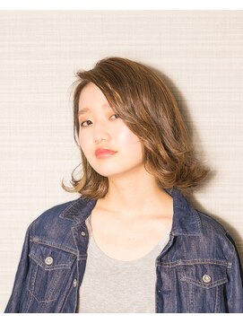 ムードコア 関内店(mu;d Coa) JELLY風グラマラスボブ