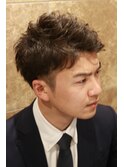 王道ツーブロショートスタイル