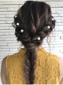 簡単ヘアアレンジ