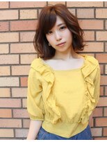 エアー 神戸(AIR) air-KOBE ゆるふわ外ハネミディアム