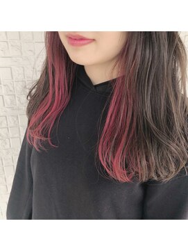 テラスヘア(TERRACE hair) ナチュラルウェーブ×インナーカラー