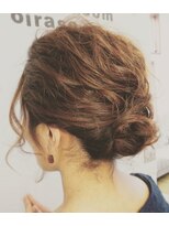 美容室オーブ おいらせ店&nbsp;ゆるふわアレンジ