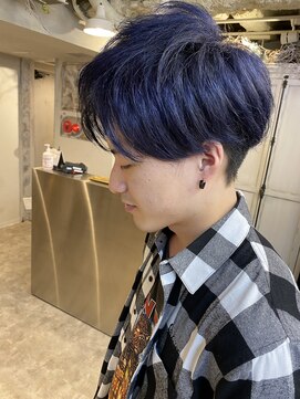 ニコ(nico...) ネイビー、メンズヘア