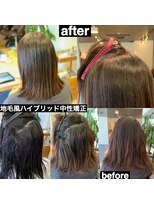 サロン マーニ(salon m ni)&nbsp;地毛風ハイブリッド中性矯正/縮毛矯正リタッチ