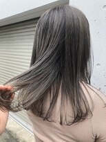 メーヴェ(Mowen) mowen南堀江xグレージュxウェットヘアx透け感x濡れ髪