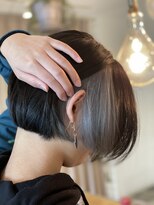 ワン 大船(ONE003)&nbsp;ホワイトアッシュ☆インナーカラー