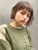 ネオリーブ アンド 渋谷店(Neolive &)&nbsp;【neolive &】切りっぱなし小顔ボブ