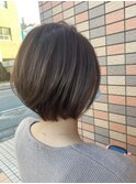 柔らかアッシュ/ショートヘア/ワンカール[千葉/千葉駅]
