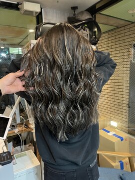 ラフ(LAFF) #黒髪#ボブルフ#ネビージュ#小顔#ワンレン