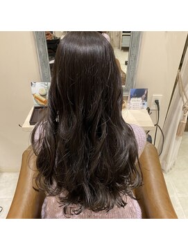 フレーム へアアンドトリートメント 天王寺北口店(FRAME) 透明感たっぷりくすみグレージュ