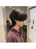 毛流れセンターパート