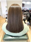 オリーブベージュ/ブリーチ無しヘアカラー