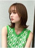 シルキーベージュ×くびれミディアム