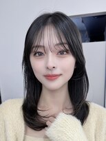 サンド 名古屋(sand)&nbsp;韓国風/インナーカラー/縮毛矯正髪質改善/顔まわり/レイヤー